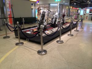 VIP-stolpe / Avspärrningsstolpe